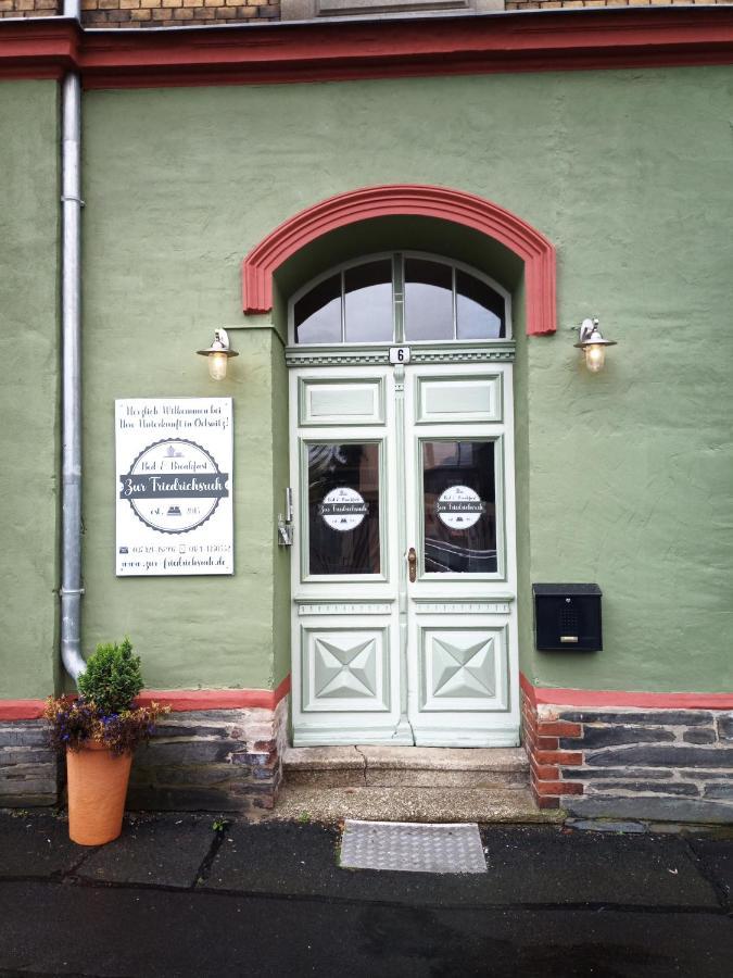 Bed and Breakfast Zur Friedrichsruh Oelsnitz  Екстер'єр фото